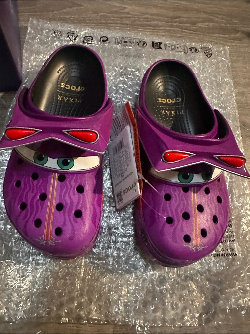 2026 Disney D23 x Crocs Cars Ramone Clog Adult USA Size m7/w9 - Picture 10 of 15